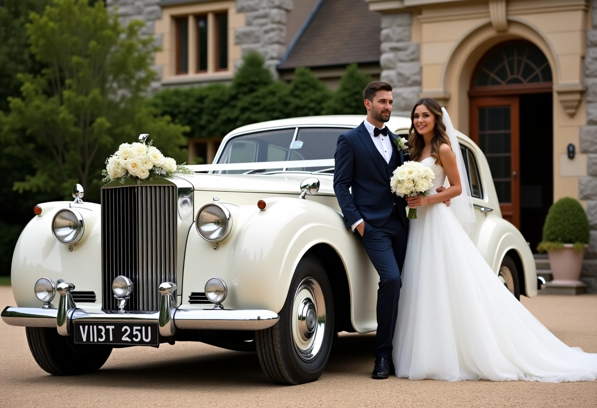 mariage voiture d époque