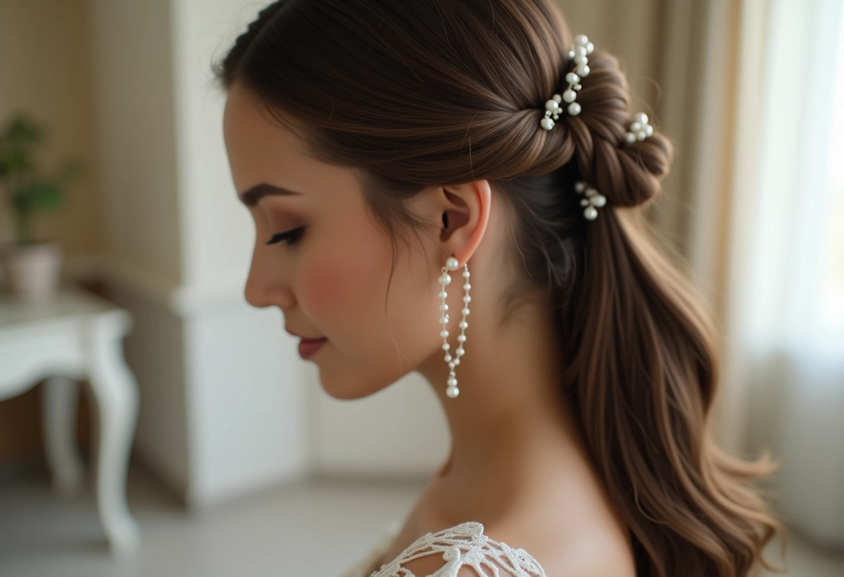 coiffure mariée